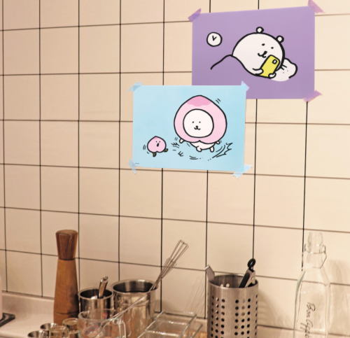 韓國限定 JOKE BEAR 白熊 A4 Poster 全6種