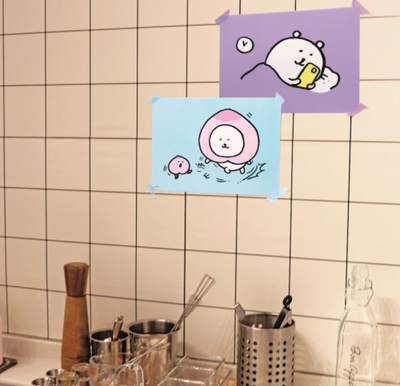 韓國限定 JOKE BEAR 白熊 A4 Poster 全6種