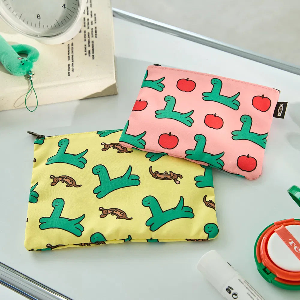 JOGUMAN TOGETHER PATTERN POUCH