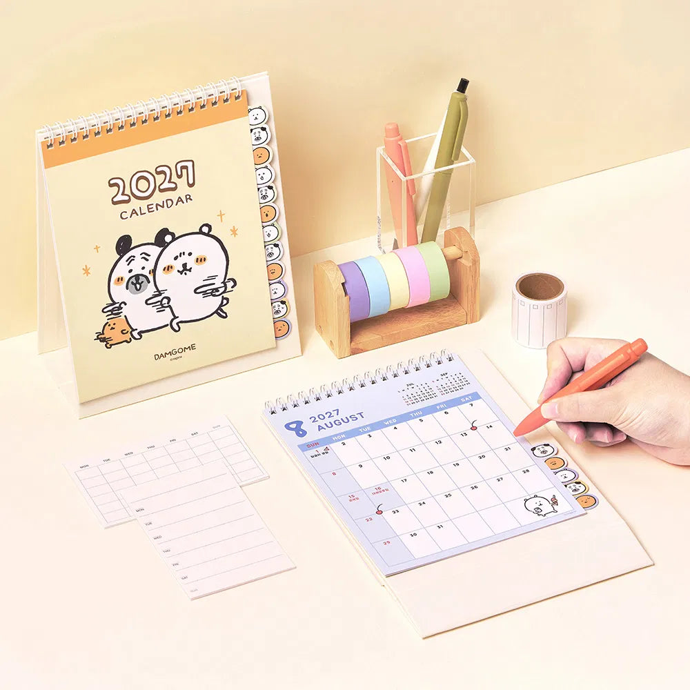 韓國限定 JOKE BEAR 2027 CALENDAR 座檯月曆