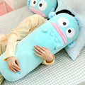 韓國限定 SANRIO HANGYODON BODY PILLOW 水怪 醜魚 長抱枕 70cm