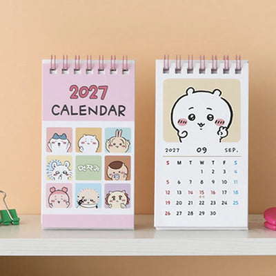 韓國限定 CHIIKAWA 2027 MINI CALENDAR 迷你月曆