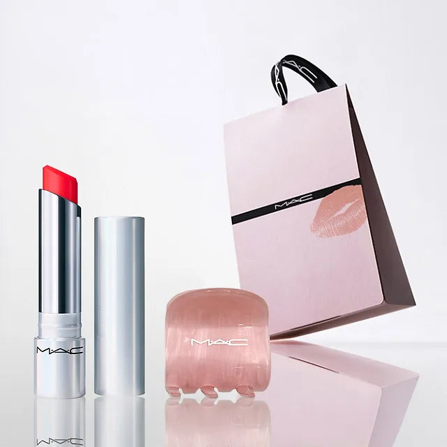 [免費鐫刻] 韓國MAC Glow Play Lip Balm(+送Hair Clip)