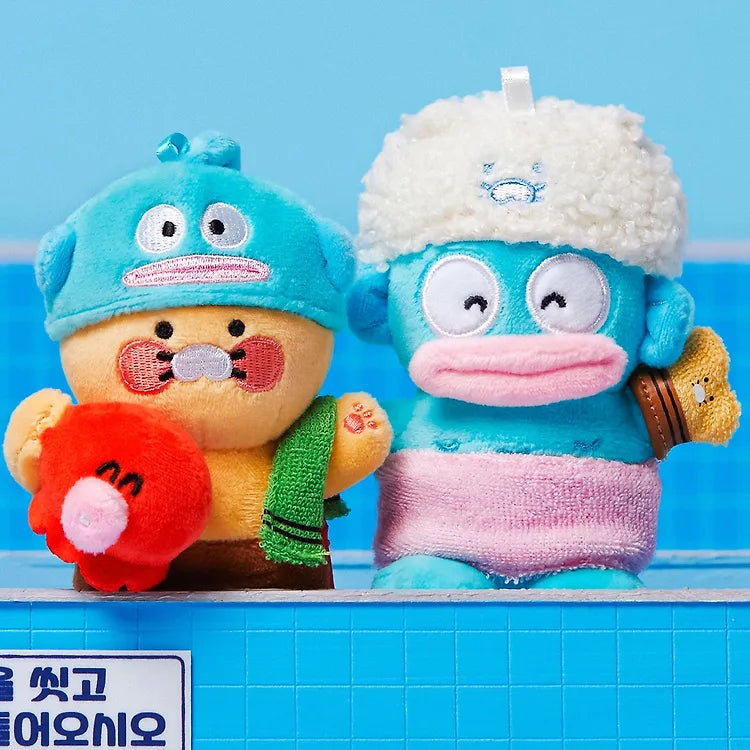 KAKAO FRIENDS x Sanrio Hangyodon 公仔鎖匙扣