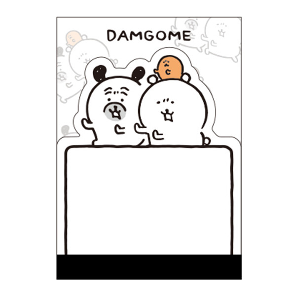 2件9折 韓國限定 JOKE BEAR 白熊 Memo紙 便條紙 全4種