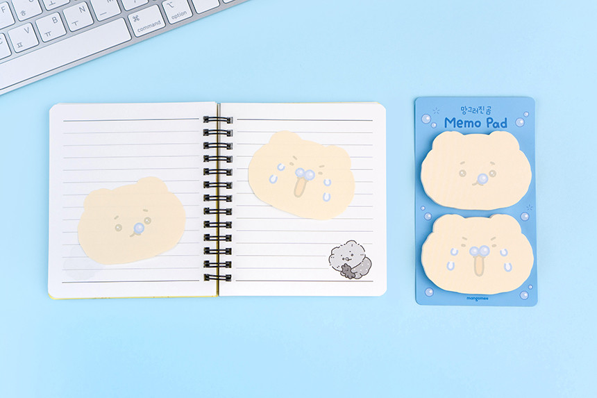 YURANG 망그러진곰 MANGOMEE 秘密的閣樓 貼紙 MEMO 7種