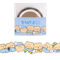 YURANG 망그러진곰 MANGOMEE Masking Tape 裝飾膠帶 5m