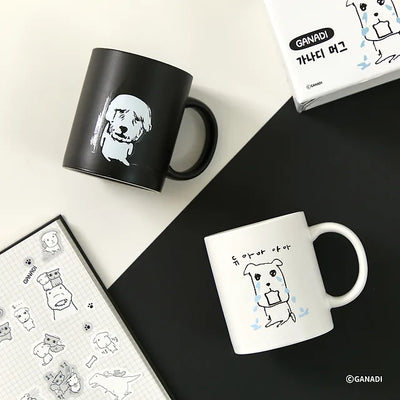 GANADI MUG 杯 340ml 2色