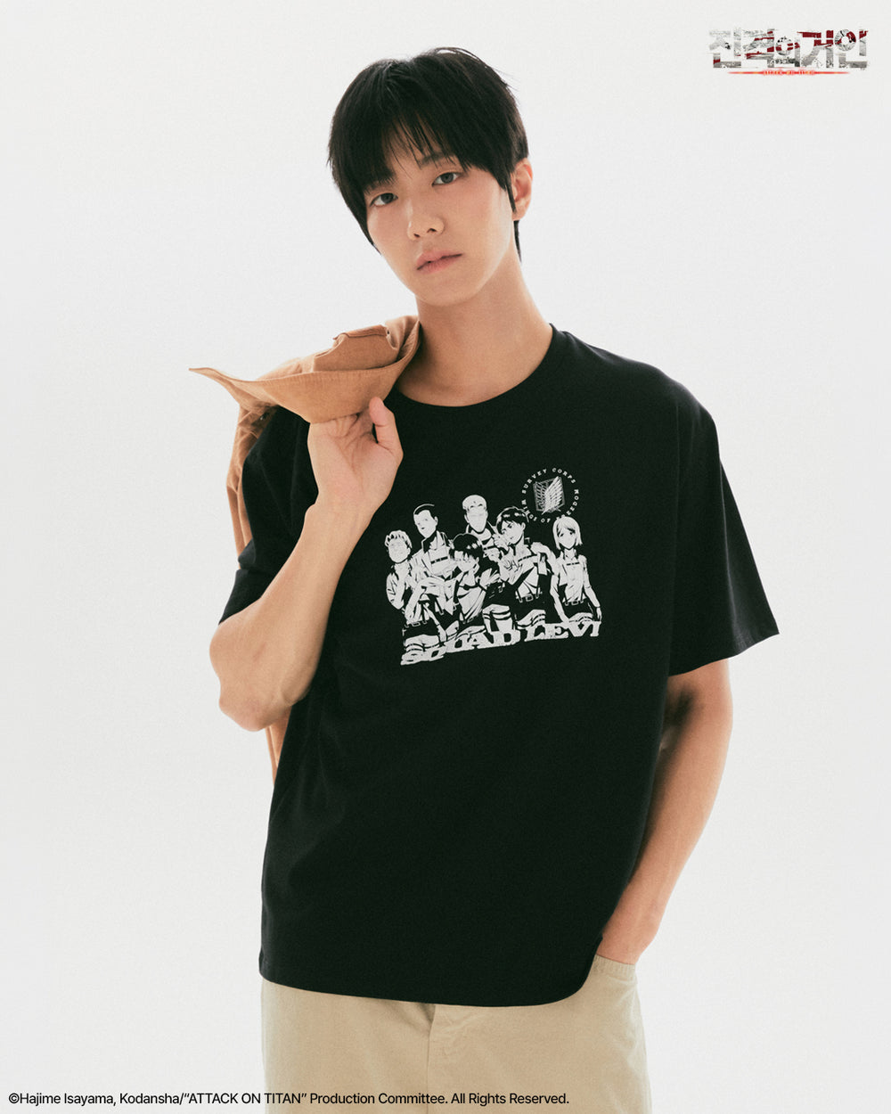 SPAO 進擊的巨人聯名 T-SHIRT 4款