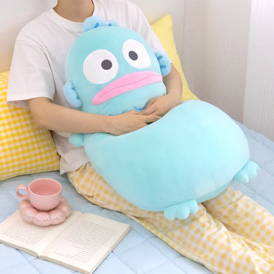 SANRIO HANGYODON MOCHI BODY PILLOW  水怪 醜魚 麻糬長抱枕 69cm