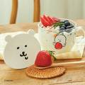 [韓國限定]JOKE BEAR 玻璃碗+杯墊套裝 Cereal Bowl Set