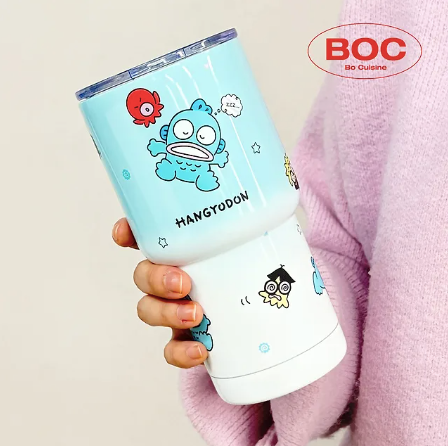 [韓國限定]SANRIO HANGYODON 水怪 不鏽鋼隨行杯 600ml