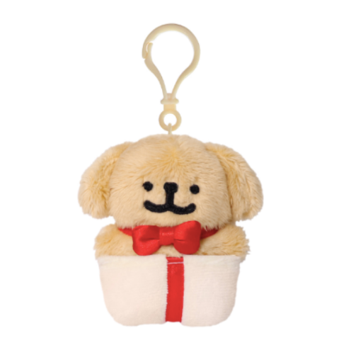 韓國限定 MALTESE 線條小狗 公仔鎖匙扣｜禮物