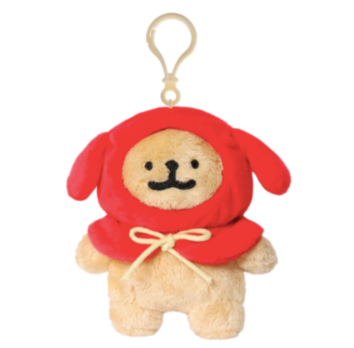 韓國限定 MALTESE 線條小狗 小紅帽公仔鎖匙扣｜3款