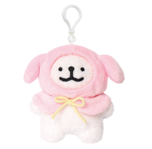 韓國限定 MALTESE 線條小狗 小紅帽公仔鎖匙扣｜3款