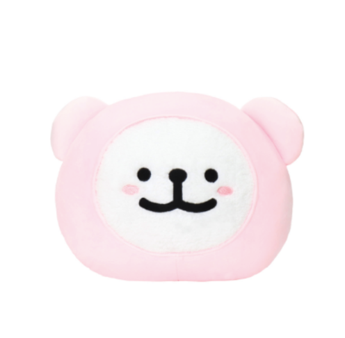 韓國限定 MALTESE 線條小狗 Face Cushion 大頭抱枕 咕𠱸