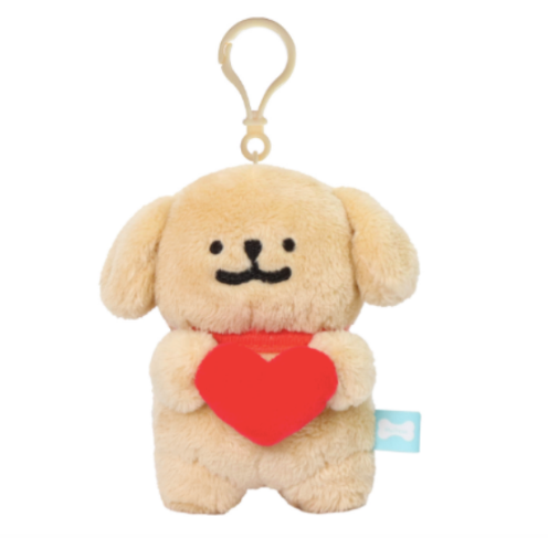 韓國限定 MALTESE 線條小狗 公仔鎖匙扣 Plush Keyring｜7款