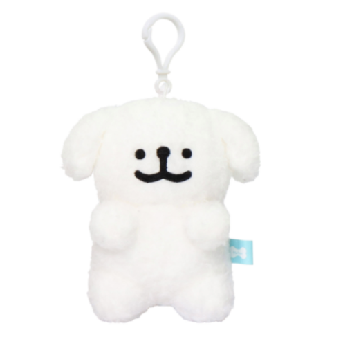 韓國限定 MALTESE 線條小狗 公仔鎖匙扣 Plush Keyring｜7款