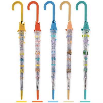 [韓國限定] Pokemon 透明雨傘 直遮 5款｜比卡超 伊貝 小火龍 奇異種子 車厘龜