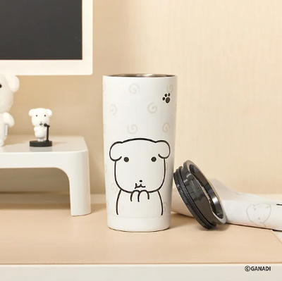 GANADI Tumbler 隨行杯 保溫杯 600ml 連收納袋