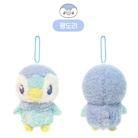 [韓國限定] Pokemon Pokepeace 公仔鎖匙扣掛件｜全6種