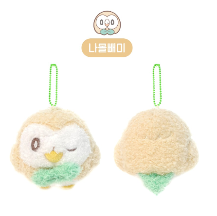 [韓國限定] Pokemon Pokepeace 公仔鎖匙扣掛件｜全6種