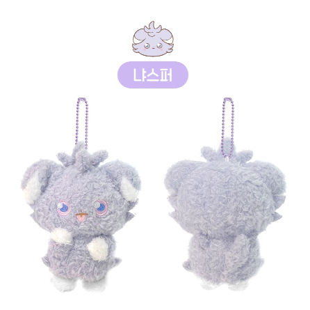 [韓國限定] Pokemon Pokepeace 公仔鎖匙扣掛件｜全6種