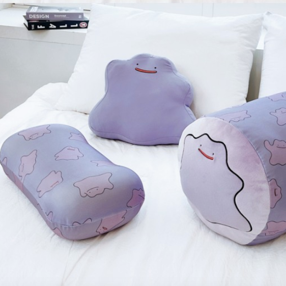[韓國限定] Pokemon 多用途咕𠱸枕頭 大抱枕｜百變怪 卡比獸