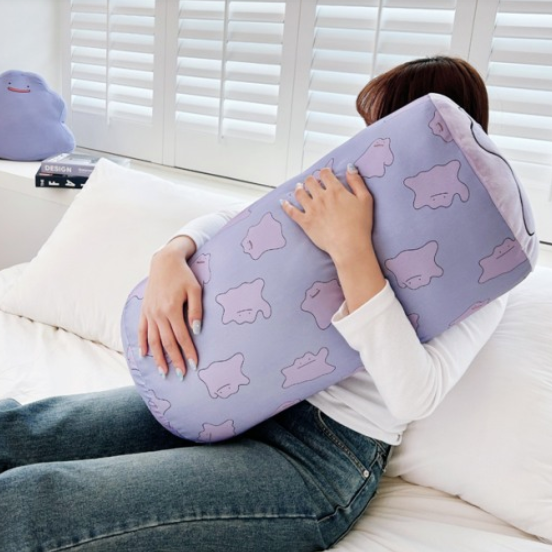 [韓國限定] Pokemon 多用途咕𠱸枕頭 大抱枕｜百變怪 卡比獸