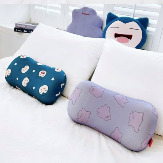 [韓國限定] Pokemon 多用途咕𠱸枕頭 大抱枕｜百變怪 卡比獸