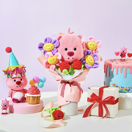 [韓國限定] ZANMANG LOOPY 公仔花束