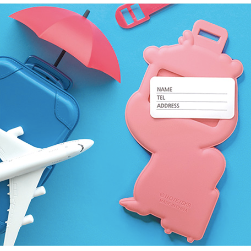 [韓國限定] ZANMANG LOOPY LUGGAGE TAG 行李牌 TRAVEL｜3款