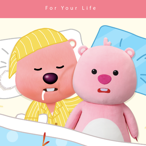 [韓國限定] ZANMANG LOOPY BODY PILLOW 大抱枕 90cm