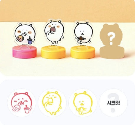 [韓國限定] JOKE BEAR 白熊 印章盲盒 美食篇 全8種