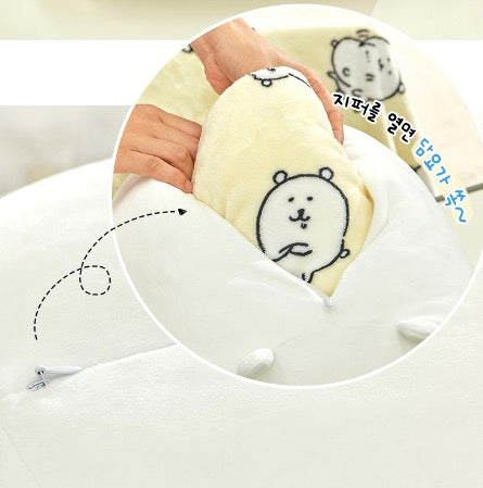 現貨 [韓國限定] JOKE BEAR 白熊 咕𠱸毛毯