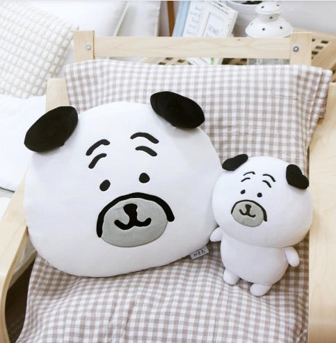 [韓國限定] JOKE BEAR 白熊 大頭咕𠱸 Face Cushion｜八哥
