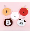 [韓國限定] JOKE BEAR 白熊 Face Pouch 可伸縮散子包卡套