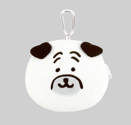 [韓國限定] JOKE BEAR 白熊 Face Pouch 可伸縮散子包卡套
