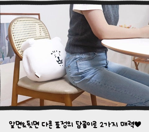 [韓國限定] JOKE BEAR 白熊 暖手枕 午睡枕 咕𠱸