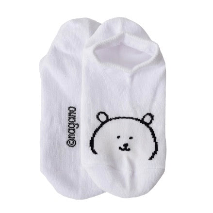 [韓國限定] JOKE BEAR 白熊 八哥 女裝船襪 短襪