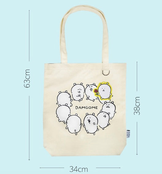 [韓國限定] JOKE BEAR 白熊 環保袋 ECO BAG-BEIGE