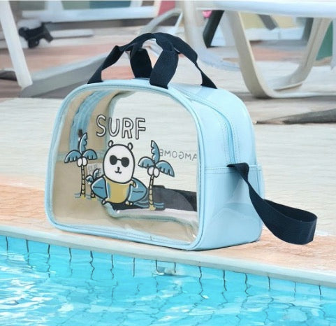 [韓國限定] JOKE BEAR 白熊 防水袋 游泳袋｜滑浪