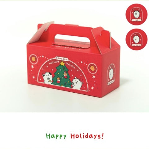 [韓國限定] JOKE BEAR 白熊 聖誕陶瓷杯禮盒裝 Holiday Mug Gift Set