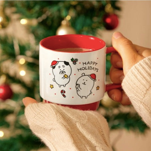 [韓國限定] JOKE BEAR 白熊 聖誕陶瓷杯禮盒裝 Holiday Mug Gift Set