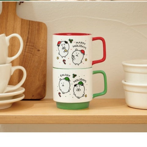 [韓國限定] JOKE BEAR 白熊 聖誕陶瓷杯禮盒裝 Holiday Mug Gift Set