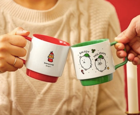 [韓國限定] JOKE BEAR 白熊 聖誕陶瓷杯禮盒裝 Holiday Mug Gift Set