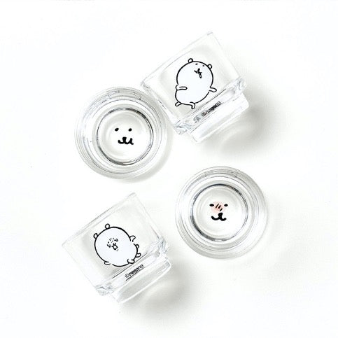 [韓國限定] JOKE BEAR 白熊 迷你玻璃杯4件套裝