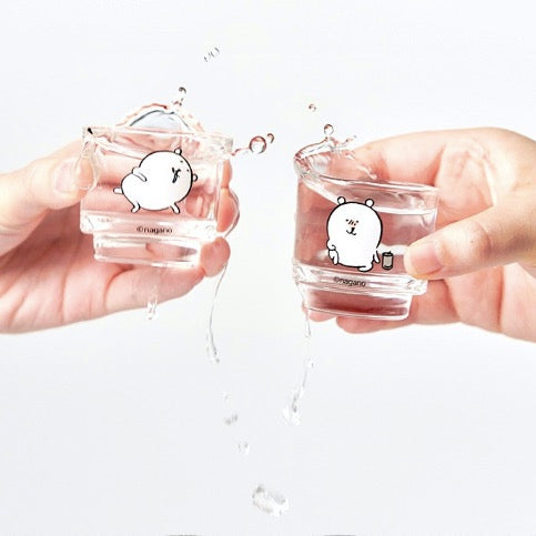 [韓國限定] JOKE BEAR 白熊 迷你玻璃杯4件套裝