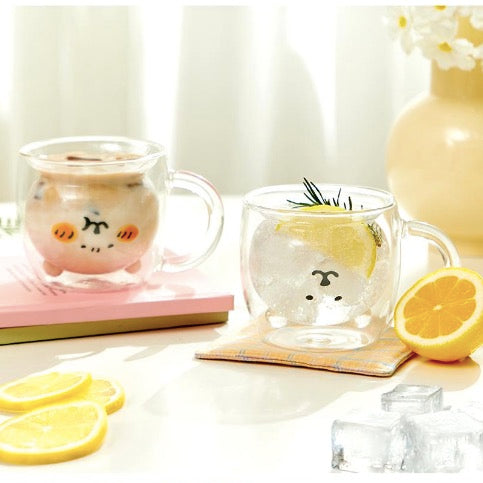 [韓國限定] JOKE BEAR 白熊 冷熱飲玻璃杯