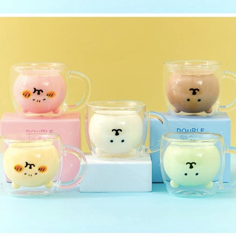 [韓國限定] JOKE BEAR 白熊 冷熱飲玻璃杯